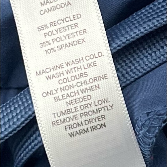 Joe Fresh Active Kids Blue Athletic Shorts Size L (10-12) Girls Excellent - Picture 7 of 7